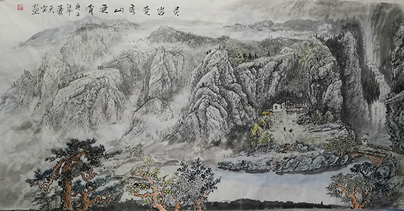 肖天宝作品《灵岩竞秀山更青》.jpg