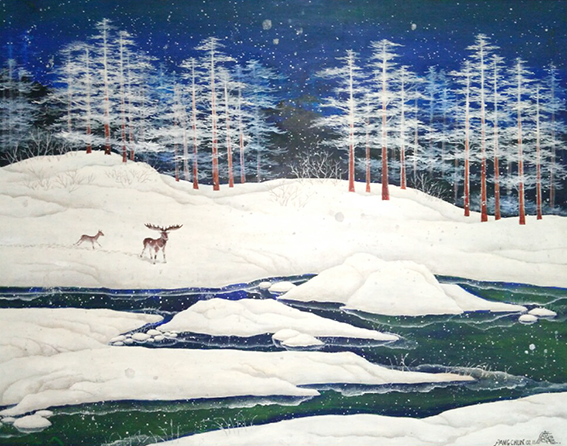 庞淳作品5《静雪之音》尺寸140X100cm.png