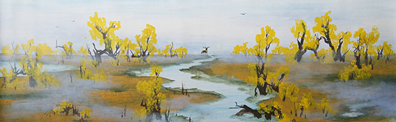 庞淳作品20《大漠深处》尺寸180X50cm.jpg