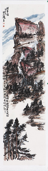 苏凤智作品2《将军旗》规格：180X48cm.jpg