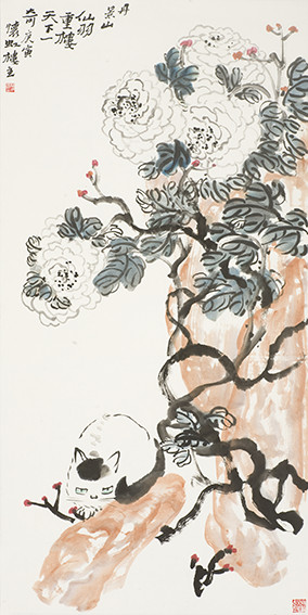 苏凤智作品4《丹景山玉瑶楼》规格：138X68cm.jpg