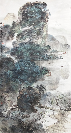 梁桂才作品 《星霞烟雨》.jpg