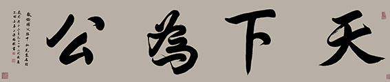 陈瑞琪书法作品9《天下为公》.jpg
