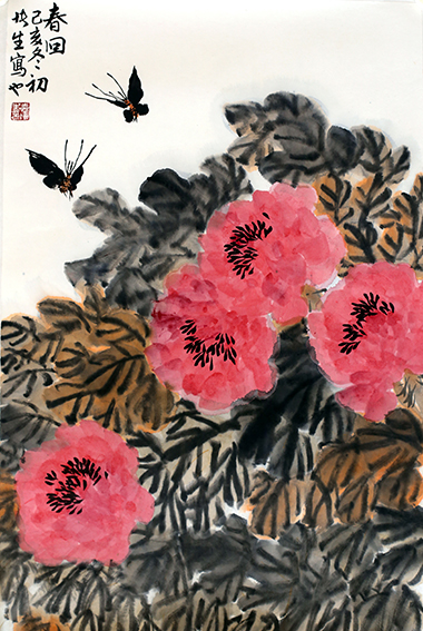 袁博生作品《春回》.jpg