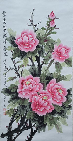 黄玉灵作品《富贵常临积善家》.jpg