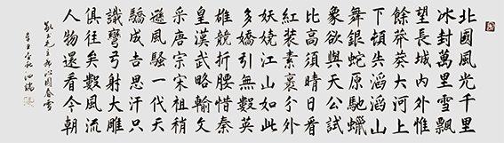 张泗端作品《毛泽东〈沁园春 雪〉》.png