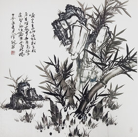 彭泽讯作品《石竹图》.jpg