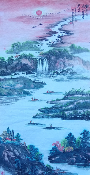 白桂芹作品1《生灵们沐浴在曙光里》.jpg