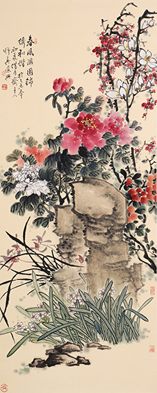 万宝江作品3《春风满园 锦绣和谐》.jpg