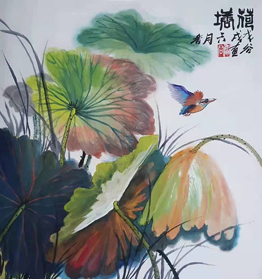 李祥辉作品《荷塘》.jpg