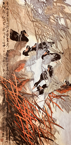 邓长城作品《芦苇秋梦》.jpg