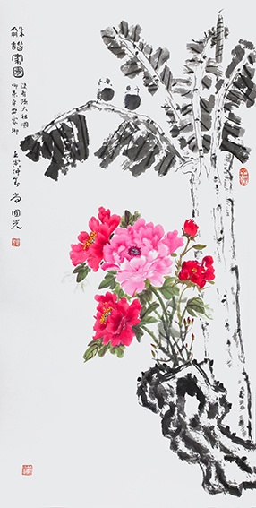 尚国光作品《和谐家园》.jpg