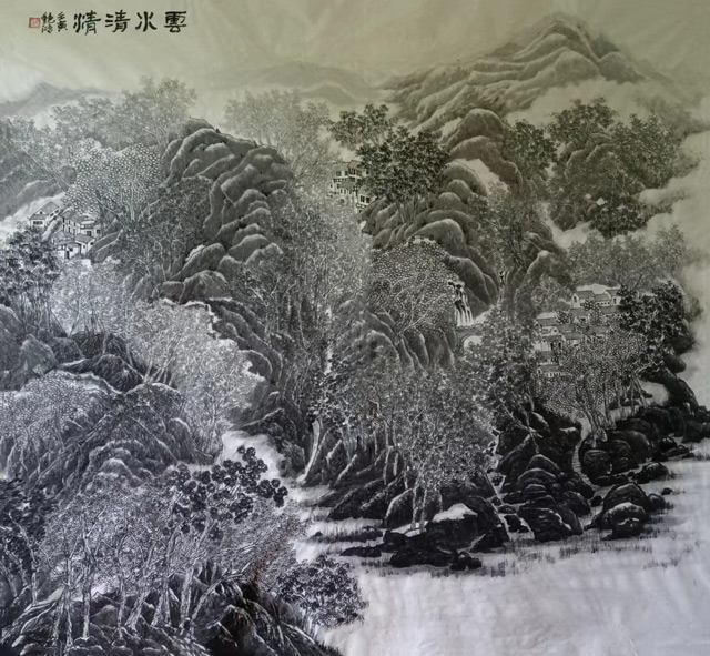 胡艳鸿作品《云水清清》规格：184cmX197cm.jpg