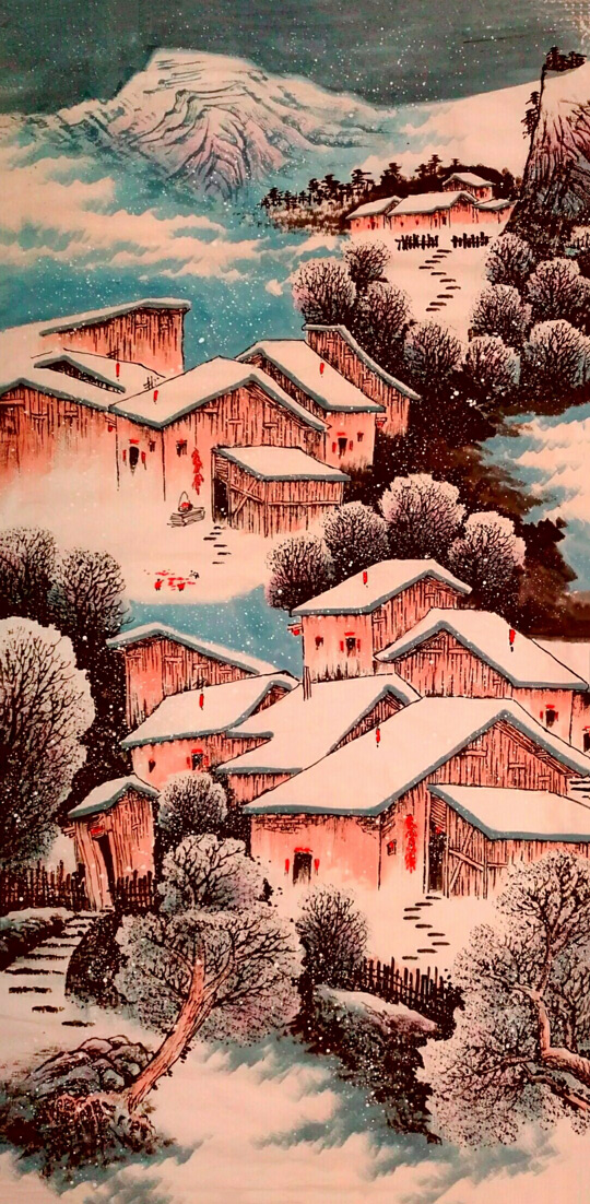 唐克正作品《雪暖》.jpg