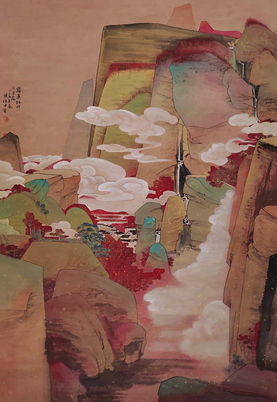 梁桂才作品《霜叶红于二月花》.jpg