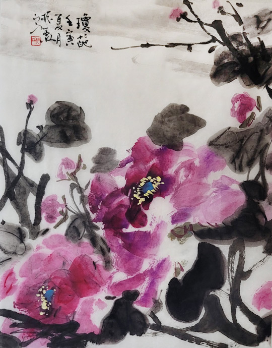 仇振霖作品《琼葩》规格：46cm×59cm.jpg