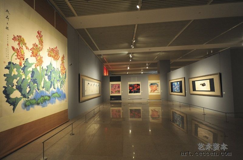 “黄永玉九十画展”展厅(12)