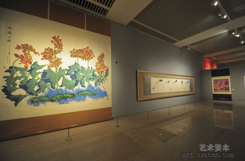 “黄永玉九十画展”展厅(13)