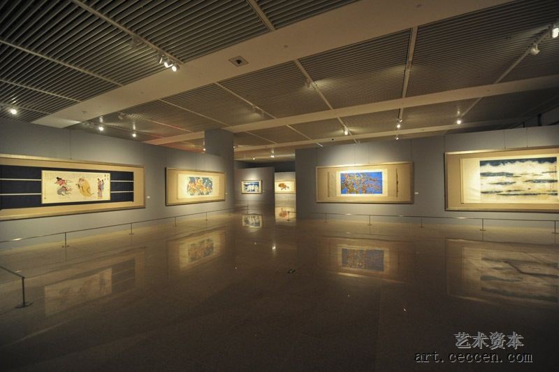 “黄永玉九十画展”展厅(14)