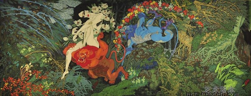 “黄永玉九十画展”展厅(4)
