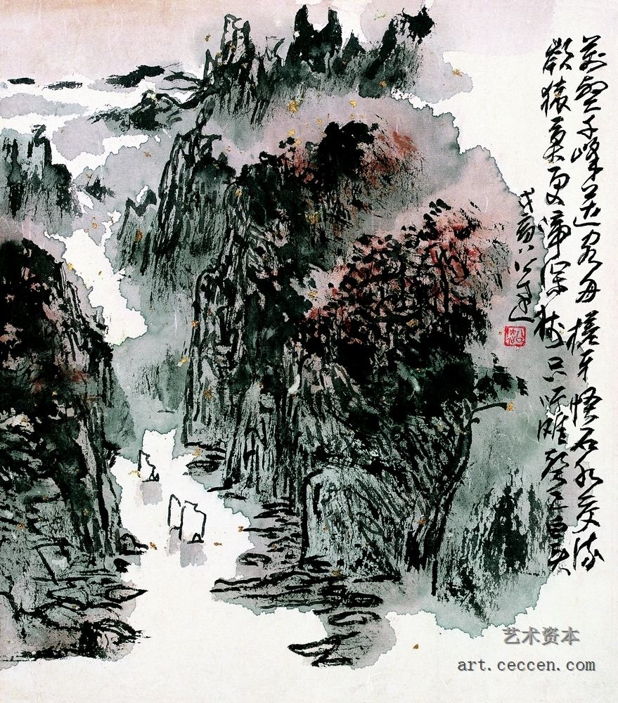 万壑千峰送客舟