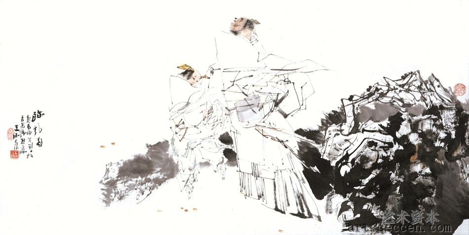 临风图136cm×68cm2000