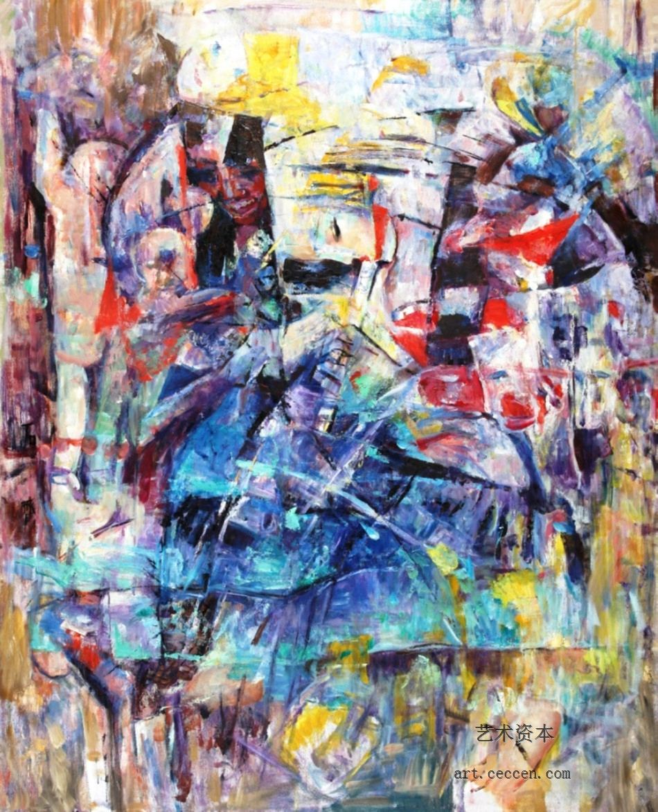 乡间小曲1984年作130X160cm