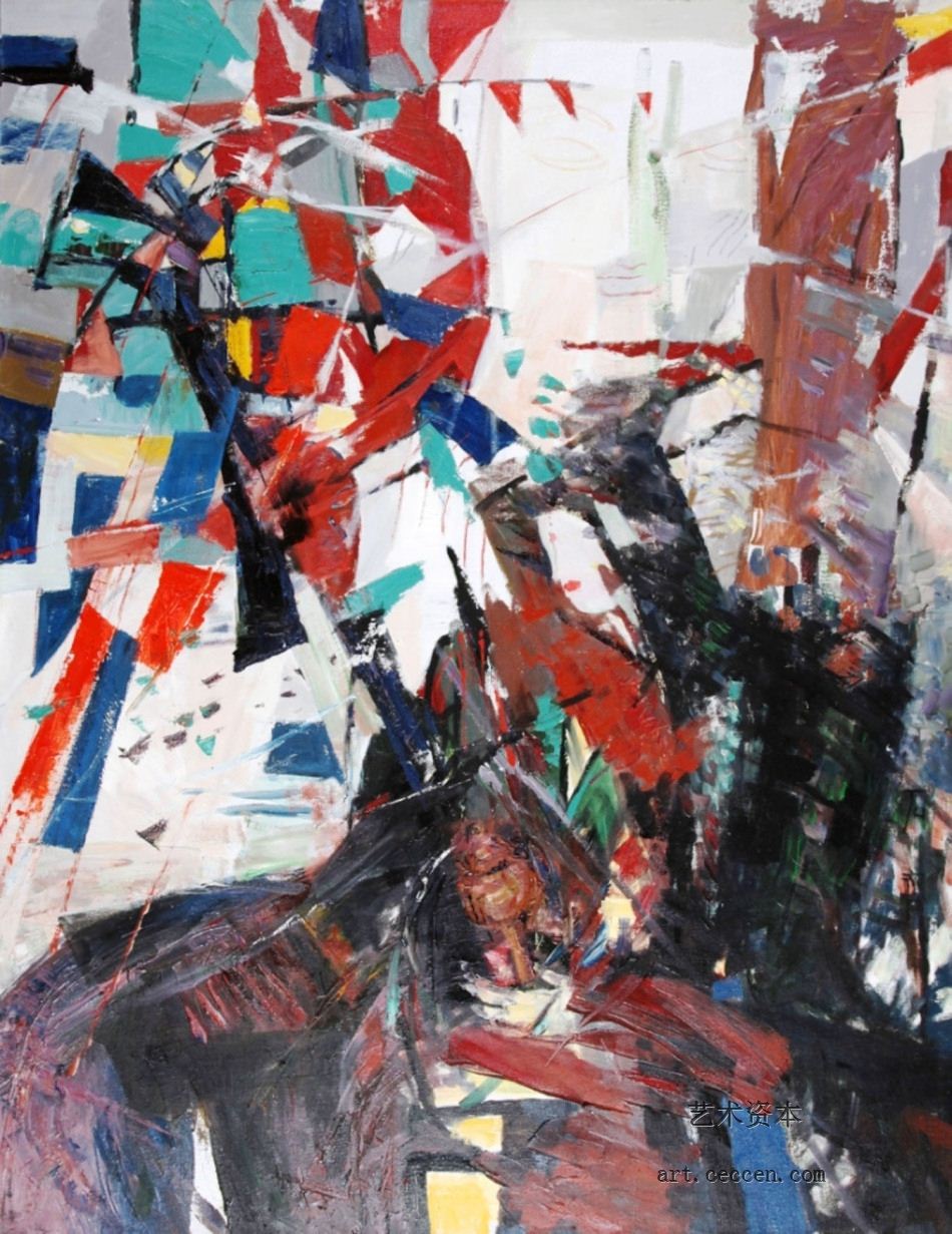 信仰1999年作114X146cm