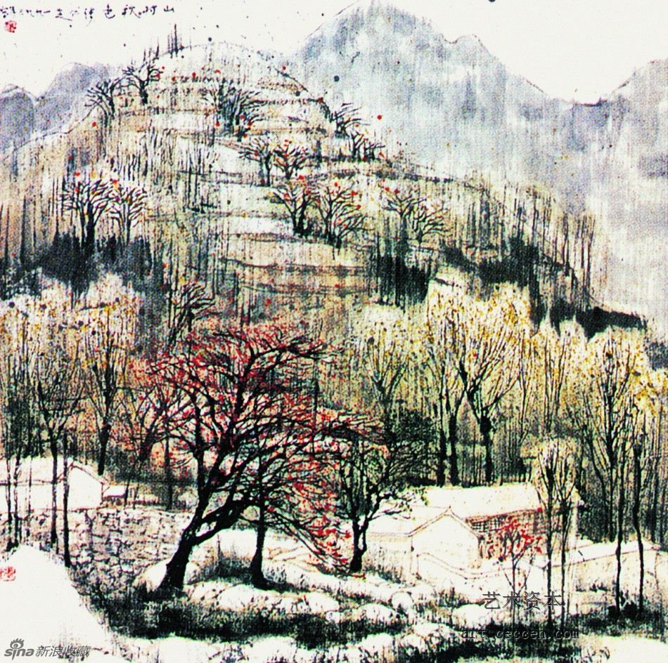 像素太小重扫描山村秋色