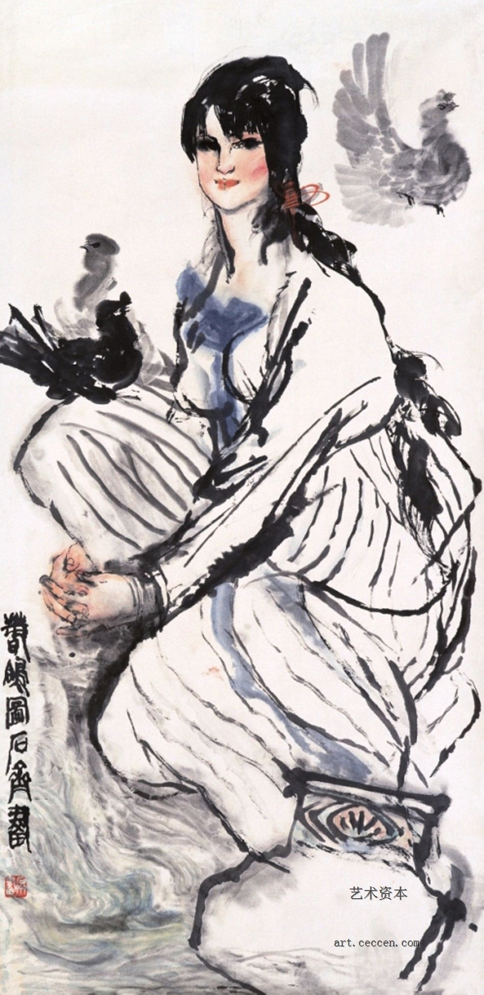 养鸡图
