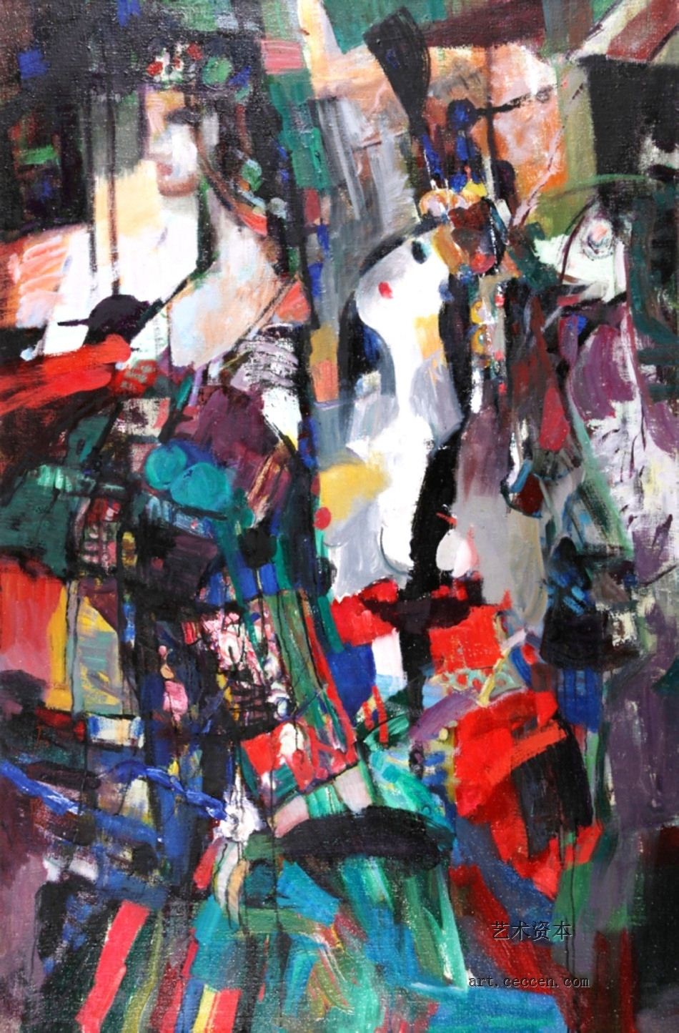 净土2001年作97X146cm