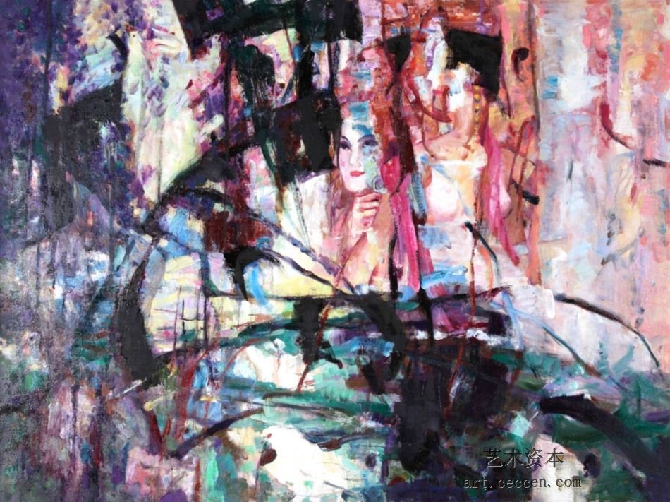 呈祥图2003年作112X148cm
