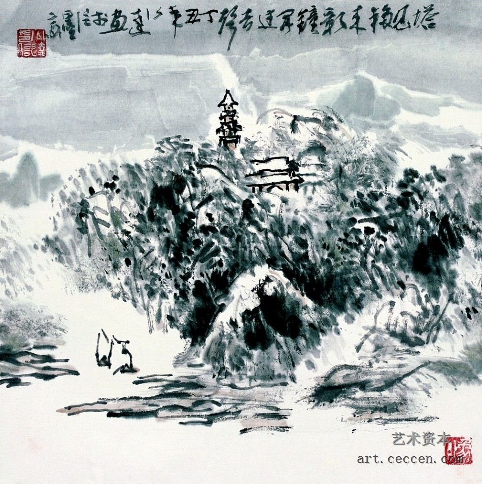 塔见移来影，钟开过去声
