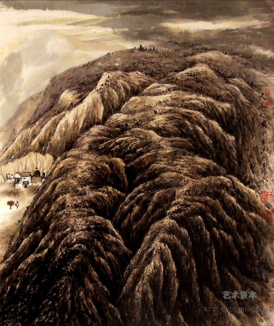 大山人家66×60cm