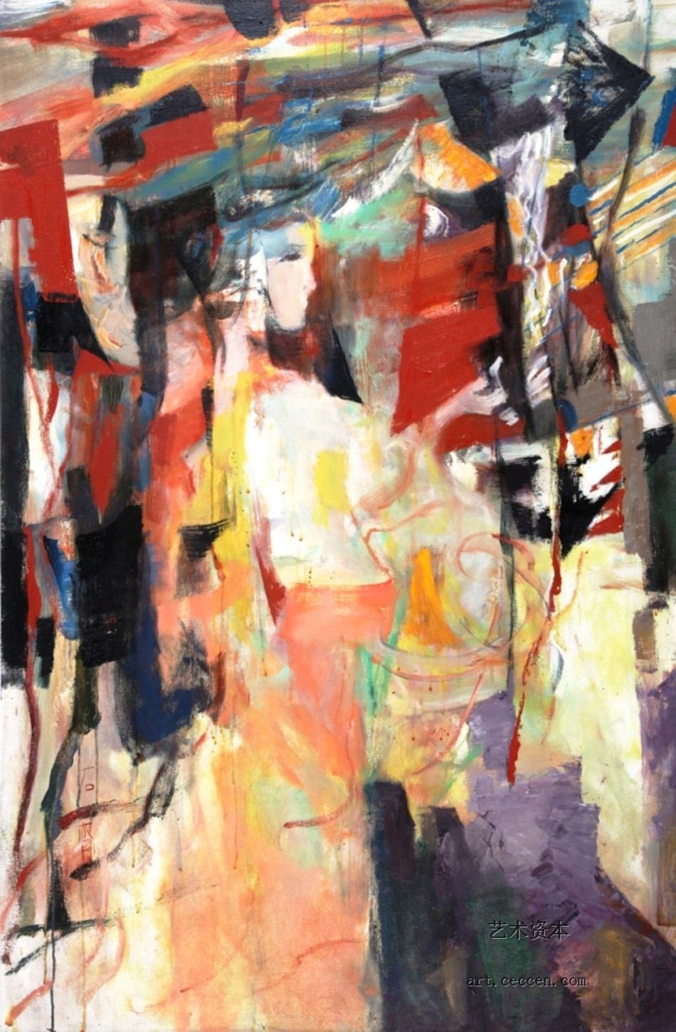 小乔1993年作97X146cm