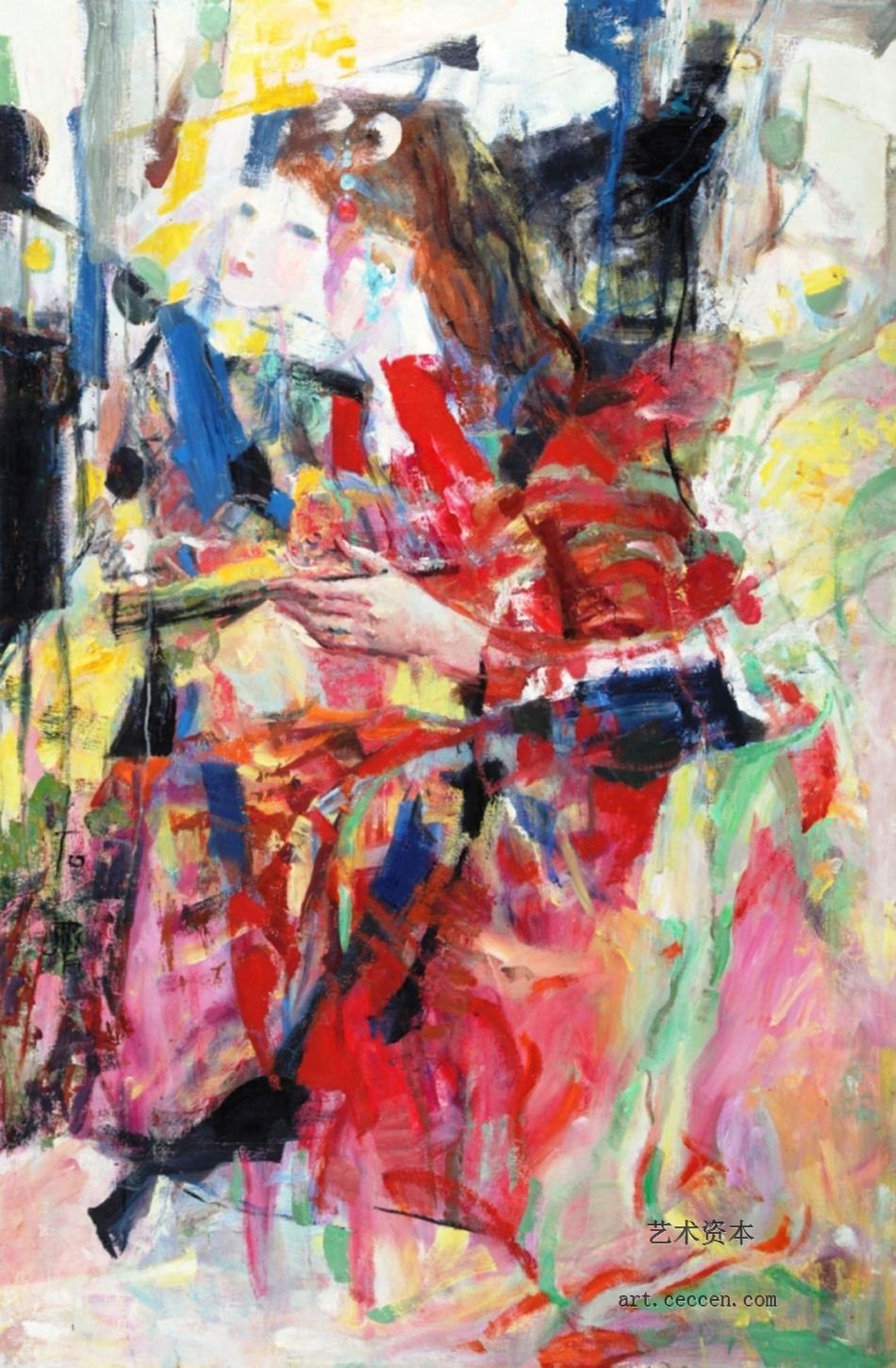 小公主2005年作97X146cm