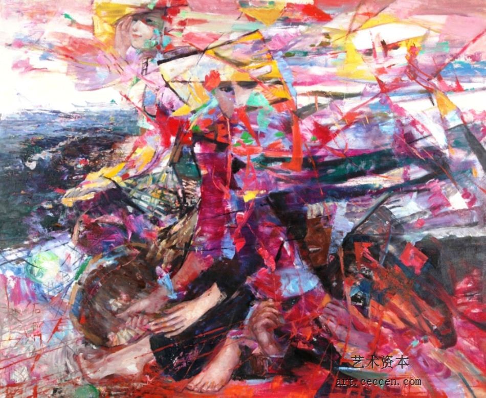 惠安新风1996年作130X160cm