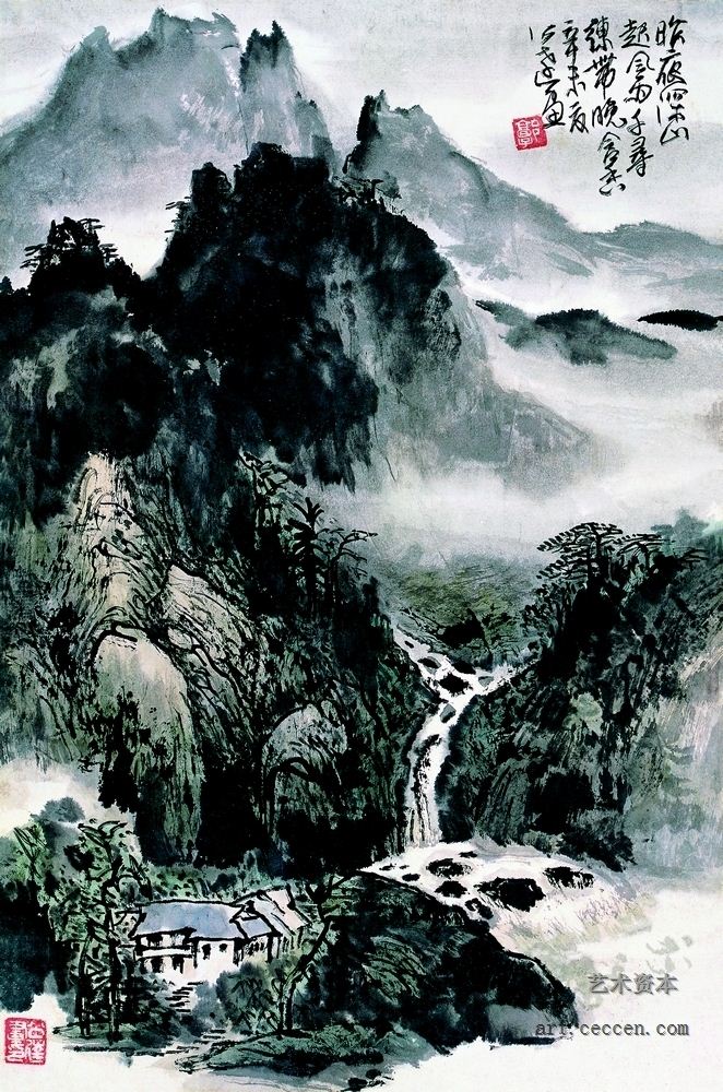 昨夜深山起风雨