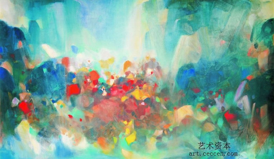 朱德群《复兴》