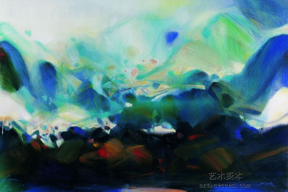 朱德群《静》