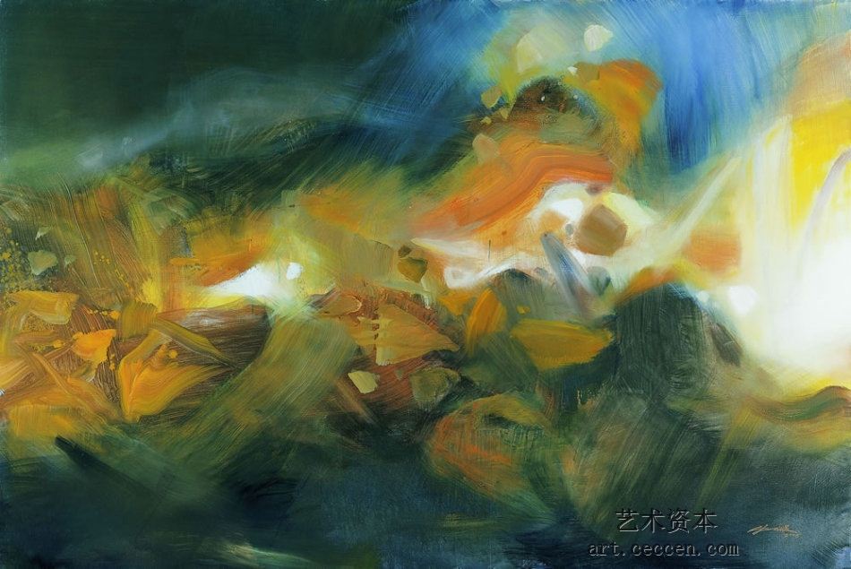 朱德群作品(2)