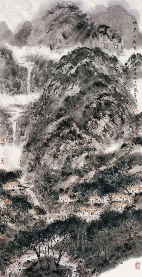 林泉山居图