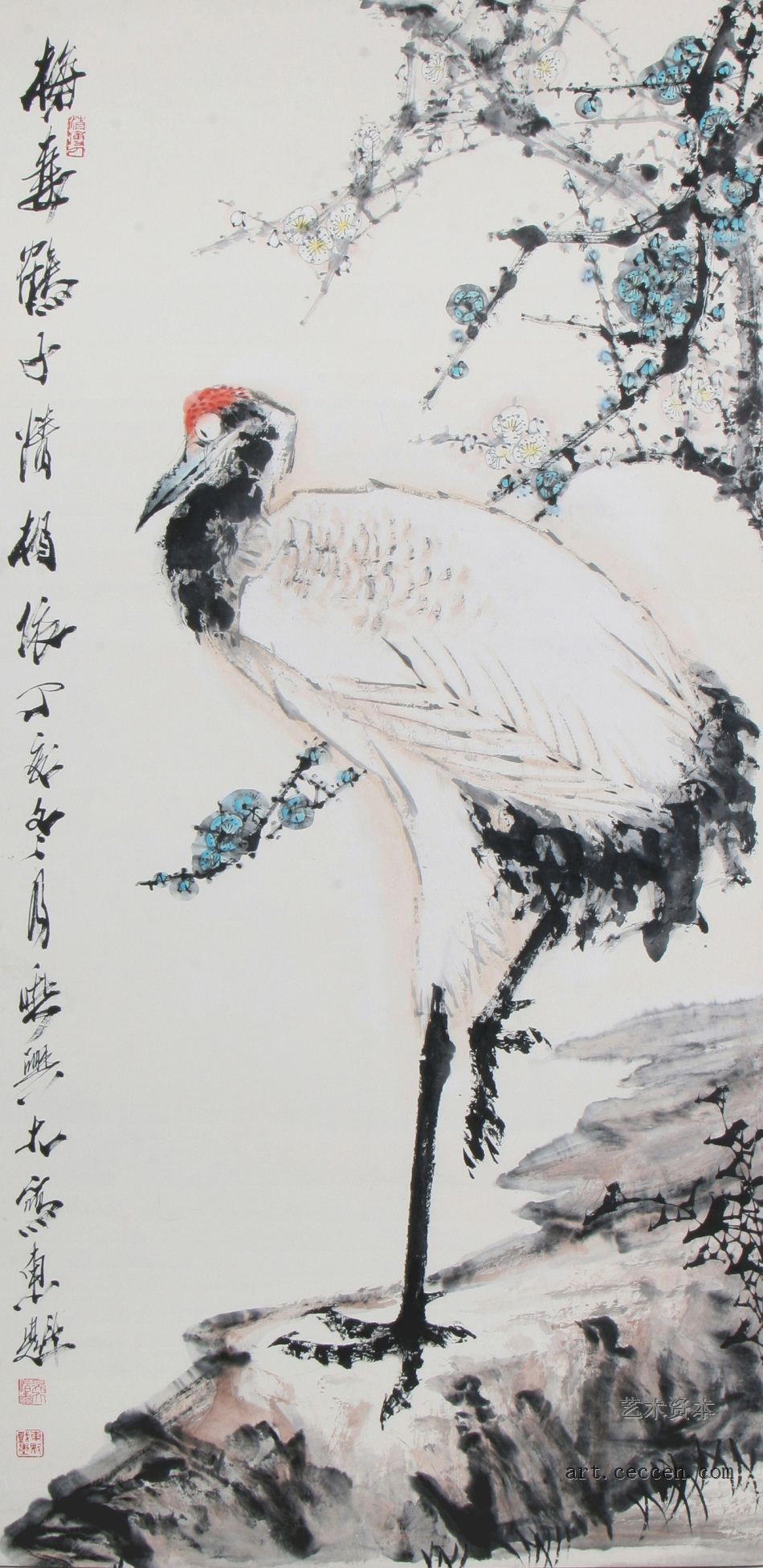 梅妻鹤子情相依
