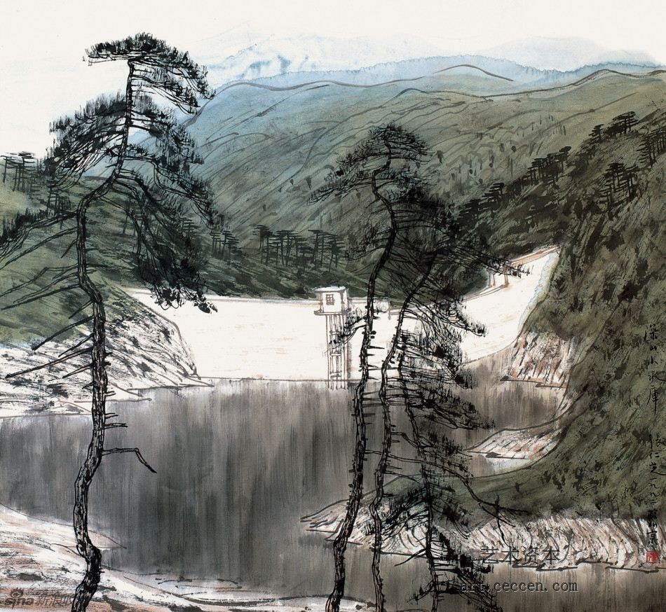深山小水库