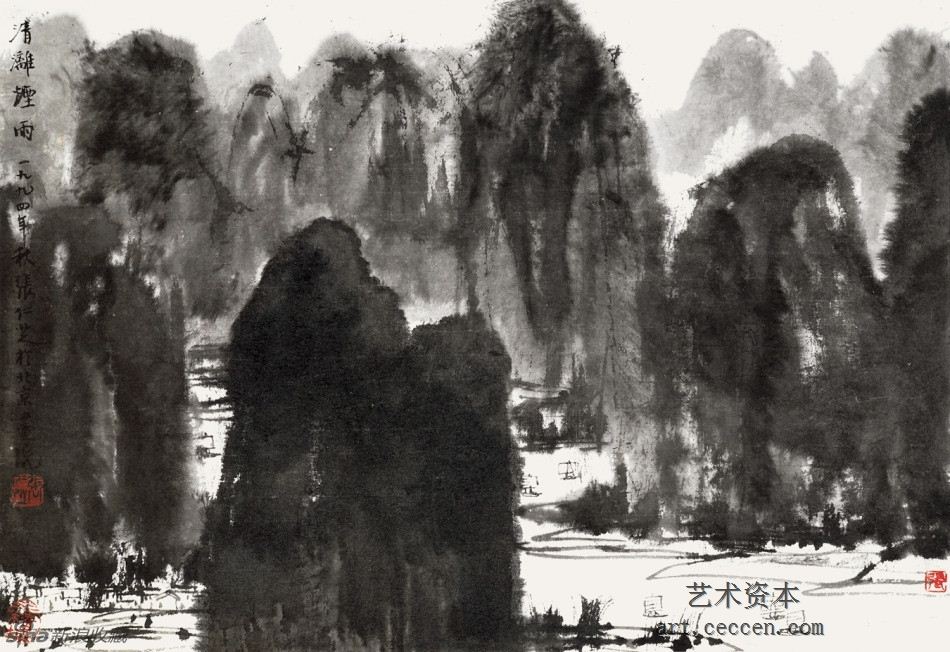 漓江烟雨
