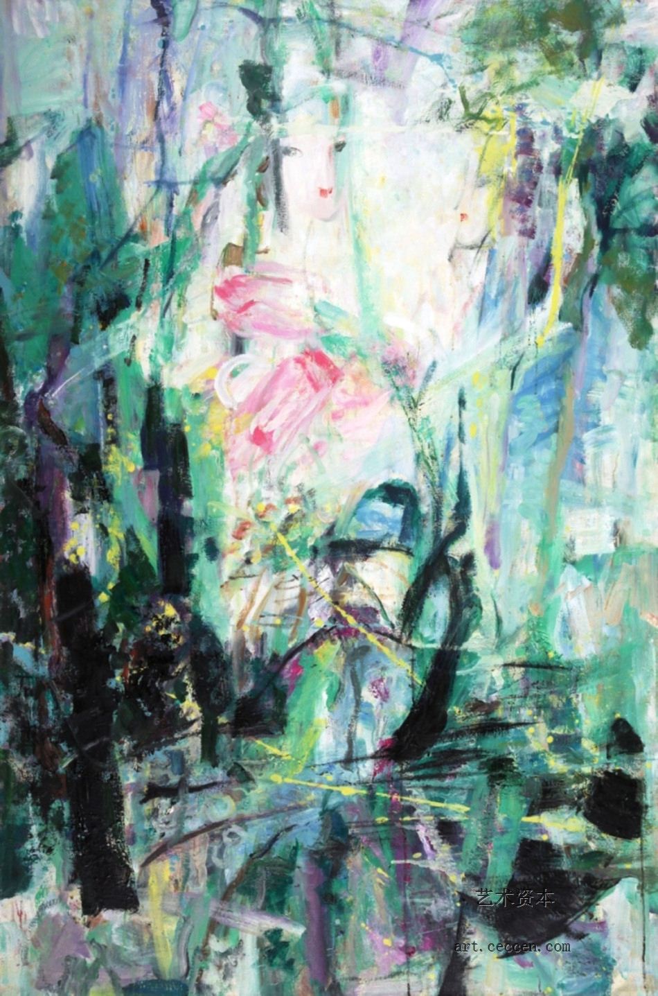 漫游1979年作97X146cm