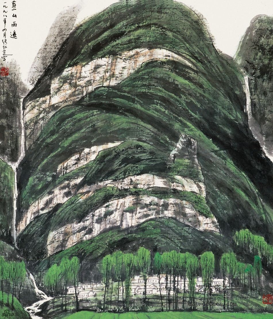 燕山雨后