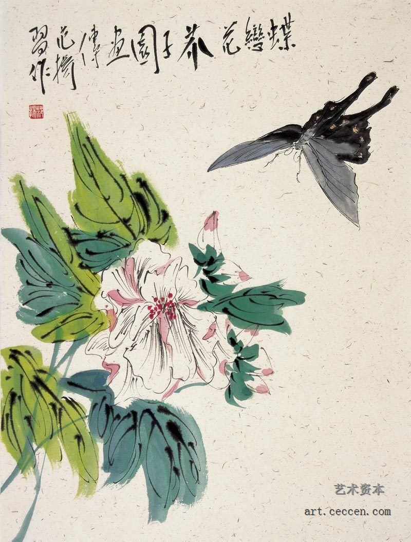 画芥子园草虫-范扬-2010年
