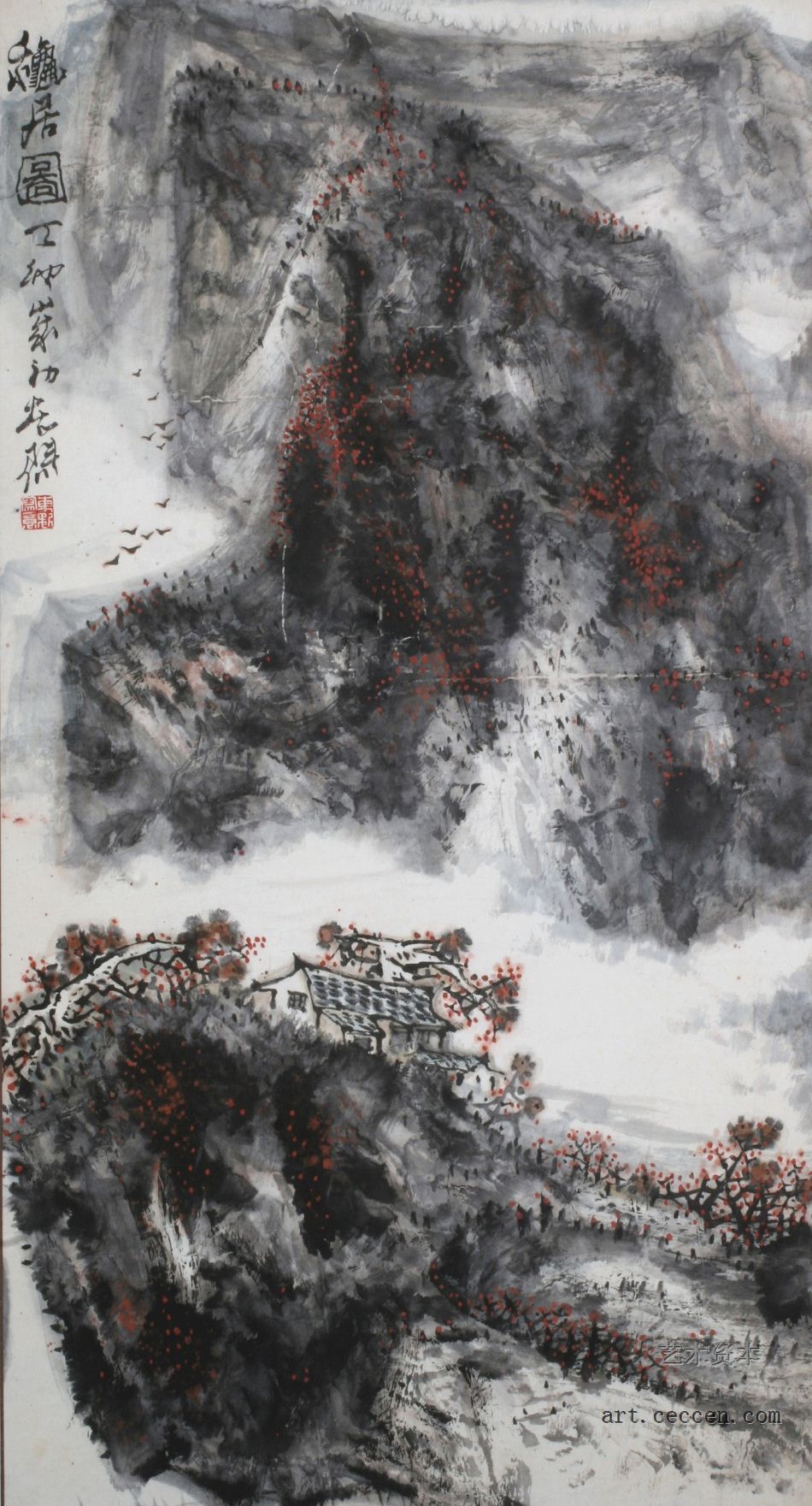 秋居图