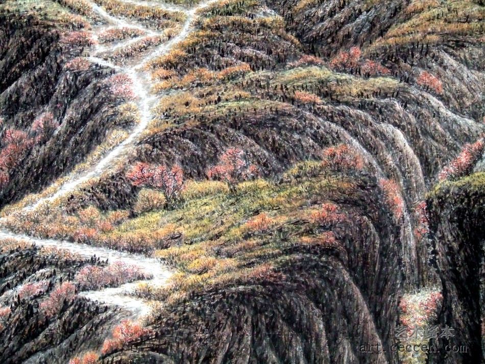 移民留下的山（局部）(2)